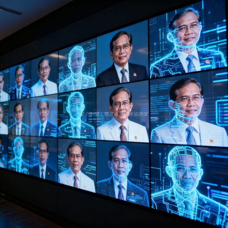 部長也躲不過 AI 變臉?印尼政壇吹起「真偽辨識」警報