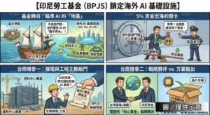 印尼勞工基金鎖定海外AI基礎設施
