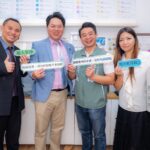 新北市建築材料商業同業公會 理事長吳昇翰現場祝賀，並希望推動居家安全、無障礙設施為未來建材的一大重點（圖／居家安全達人提供）