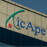 Cape EMS 旗下 iCape 品牌標誌出現在公司大樓外牆。（圖／翻攝自《商業今日》）